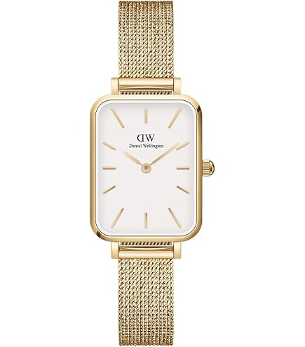 Amazon.com: Daniel Wellington Quadro Lumine Pressed Sterling